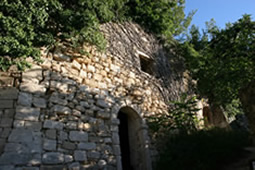 antique ruined farm house in the south of Italy